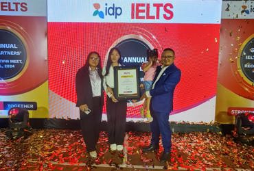 Celebrating 6 Consecutive Years of being Honored as the No. 1 IDP IELTS Business Partner in Eastern Nepal